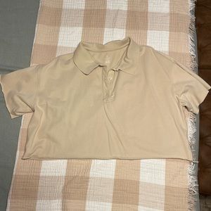 Offline by aerie cropped polo